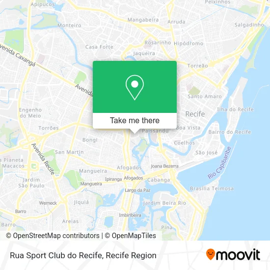 Rua Sport Club do Recife map