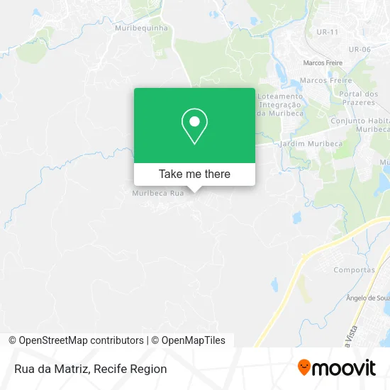 Rua da Matriz map