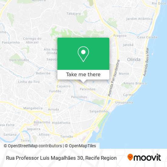 Rua Professor Luís Magalhães 30 map