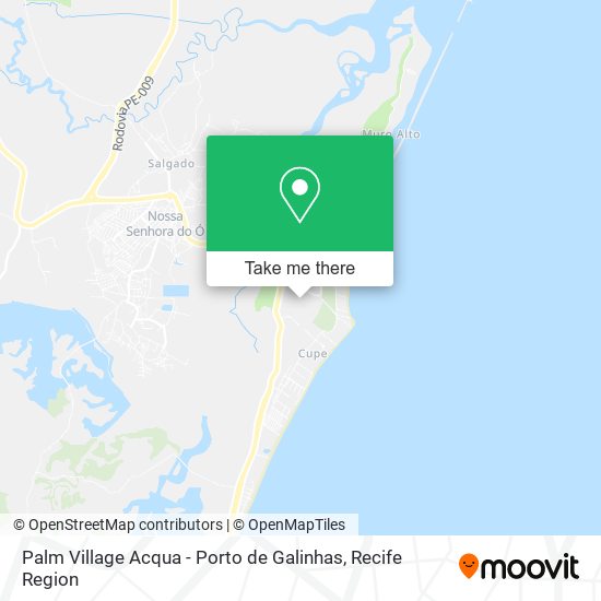 Palm Village Acqua - Porto de Galinhas map