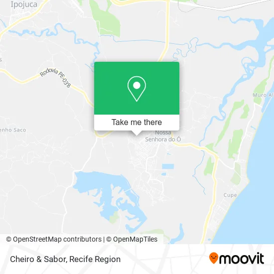 Cheiro & Sabor map