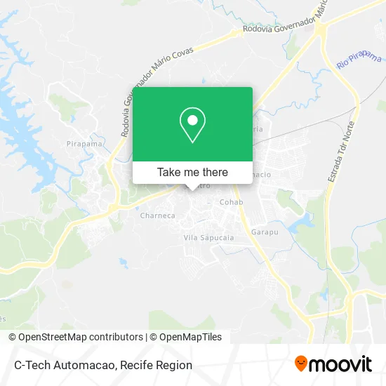 C-Tech Automacao map