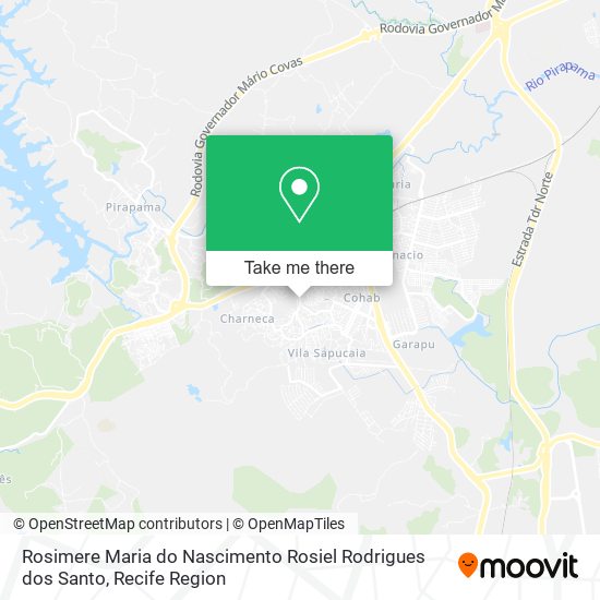 Rosimere Maria do Nascimento Rosiel Rodrigues dos Santo map