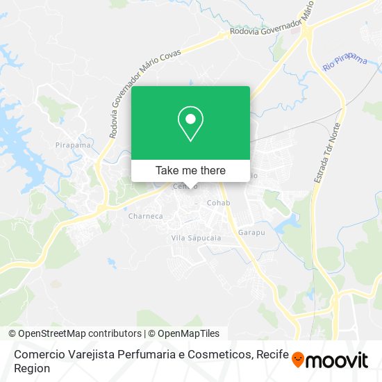 Comercio Varejista Perfumaria e Cosmeticos map