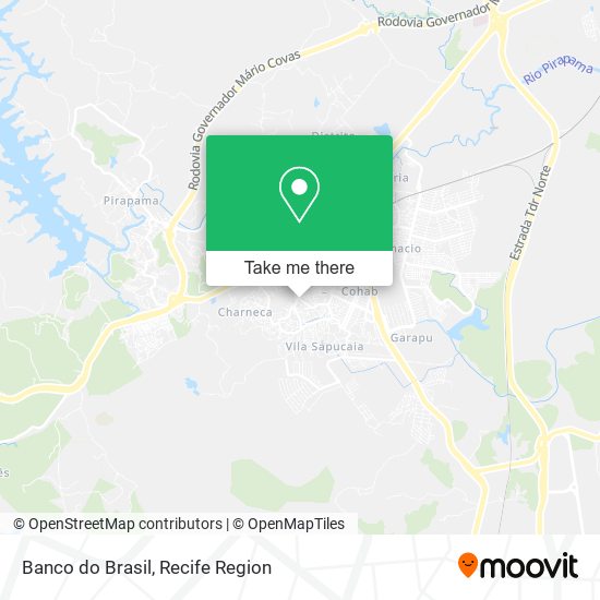 Banco do Brasil map