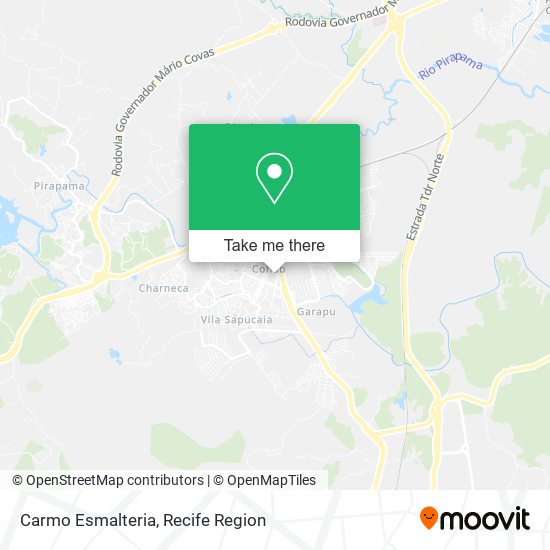 Carmo Esmalteria map