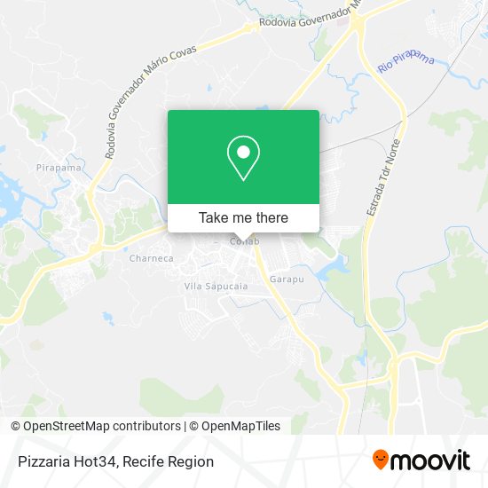 Pizzaria Hot34 map