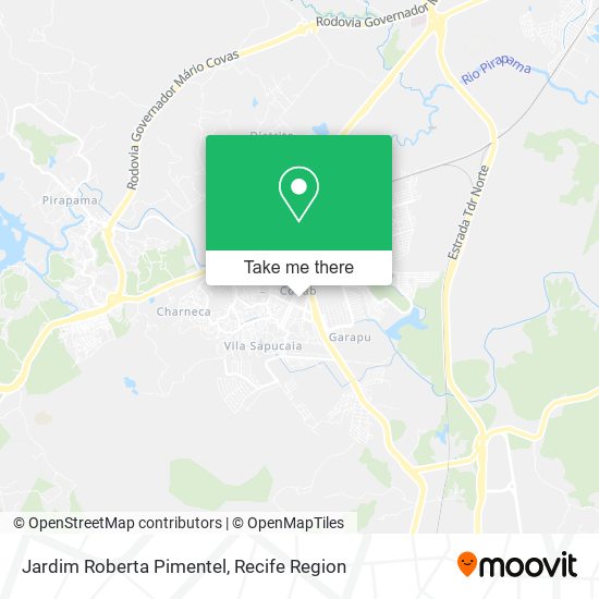Jardim Roberta Pimentel map