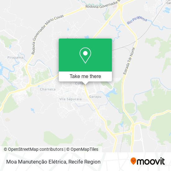 Moa Manutenção Elétrica map