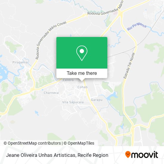 Jeane Oliveira Unhas Artisticas map
