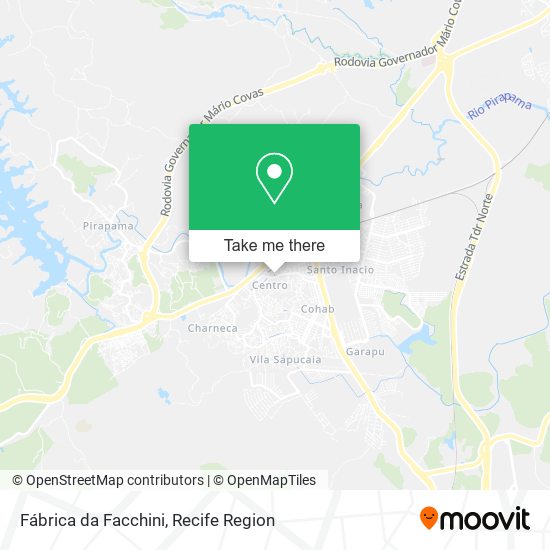 Fábrica da Facchini map