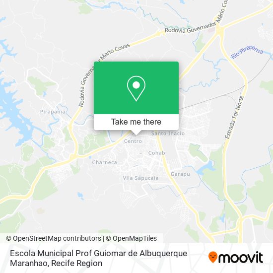 Escola Municipal Prof Guiomar de Albuquerque Maranhao map