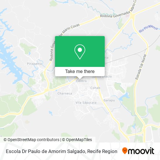 Escola Dr Paulo de Amorim Salgado map