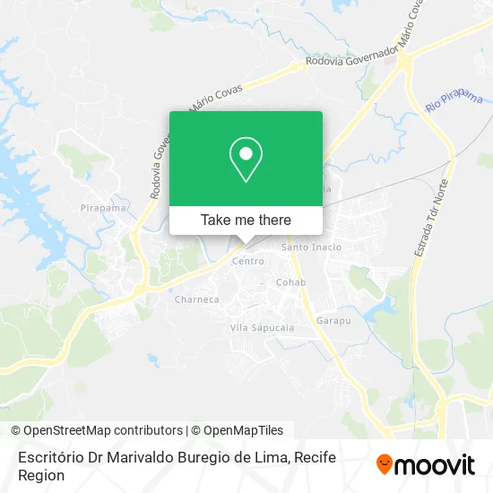 Escritório Dr Marivaldo Buregio de Lima map