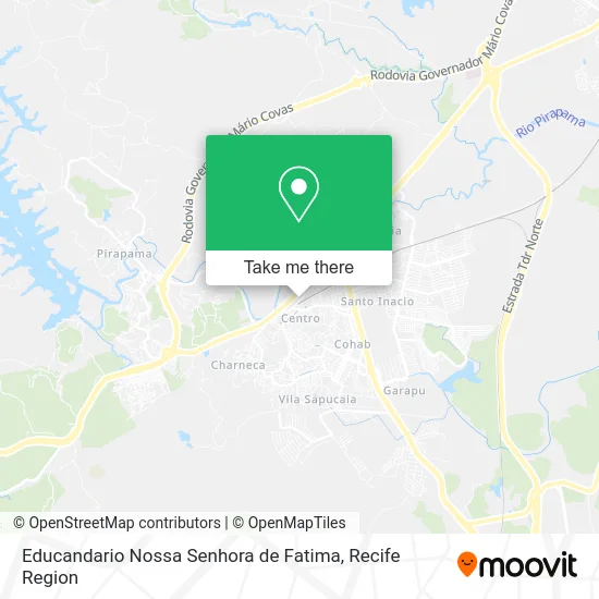 Educandario Nossa Senhora de Fatima map