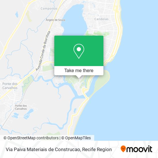 Via Paiva Materiais de Construcao map