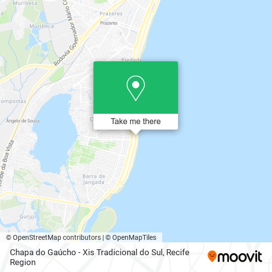 Chapa do Gaúcho - Xis Tradicional do Sul map