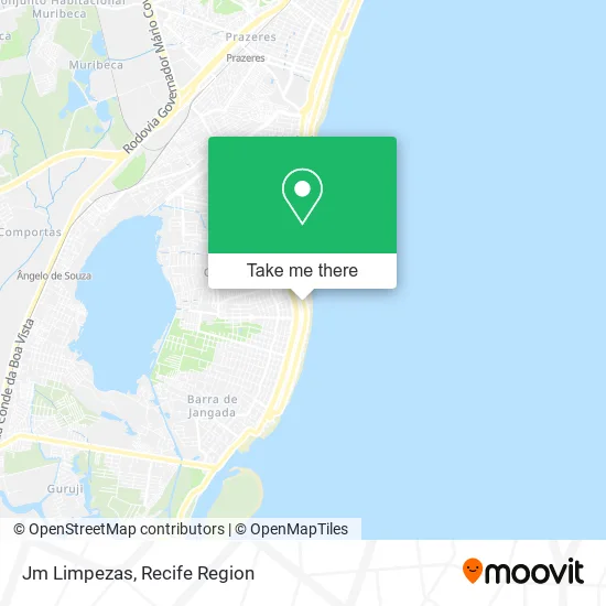 Jm Limpezas map