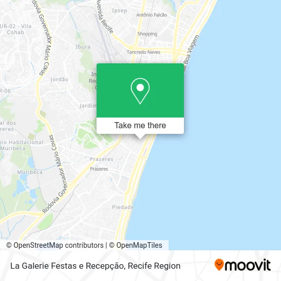 La Galerie Festas e Recepção map