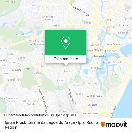 Igreja Presbiteriana da Lagoa do Araçá - Ipla map