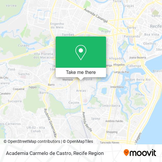Academia Carmelo de Castro map