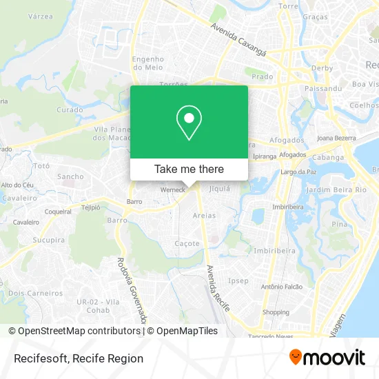 Recifesoft map