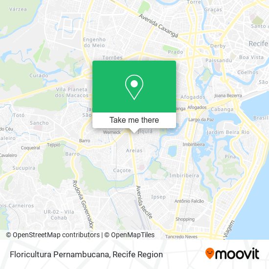 Floricultura Pernambucana map