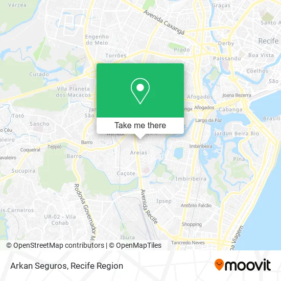Arkan Seguros map