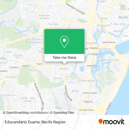 Educandário Duarte map
