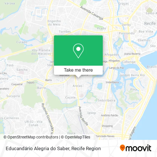 Educandário Alegria do Saber map