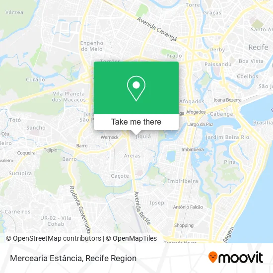 Mercearia Estância map