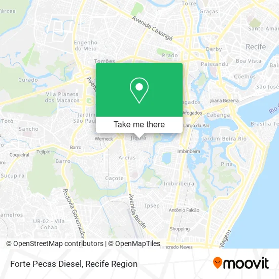 Forte Pecas Diesel map