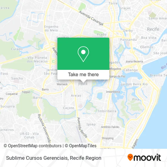 Sublime Cursos Gerenciais map