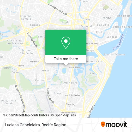 Luciena Cabeleleira map