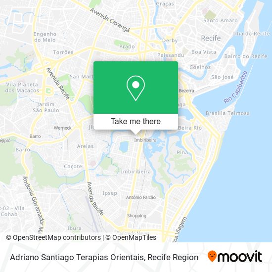 Adriano Santiago Terapias Orientais map