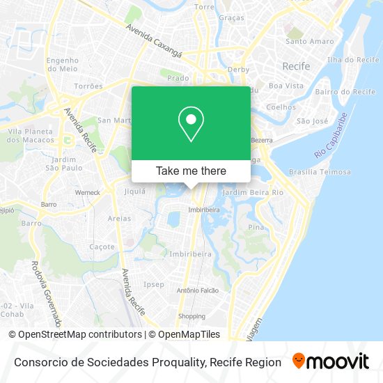 Mapa Consorcio de Sociedades Proquality