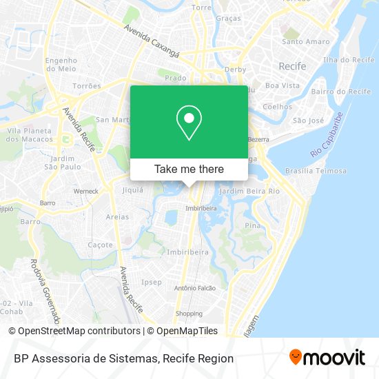 BP Assessoria de Sistemas map