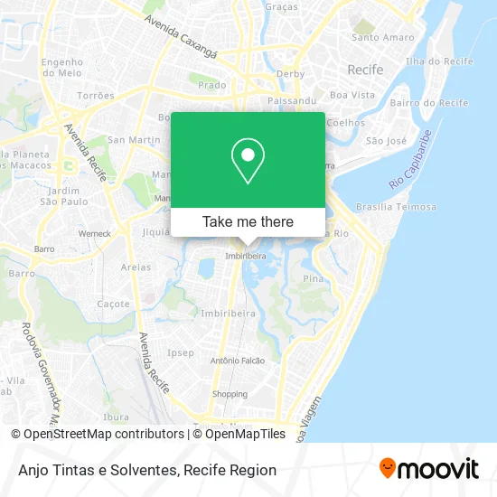 Anjo Tintas e Solventes map