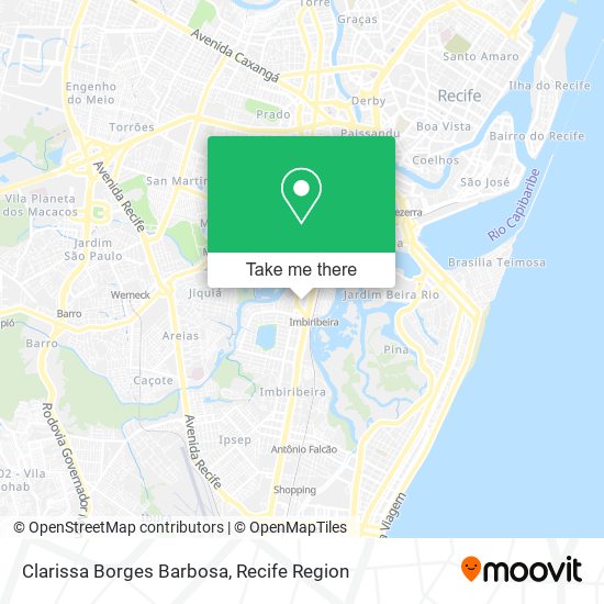 Clarissa Borges Barbosa map