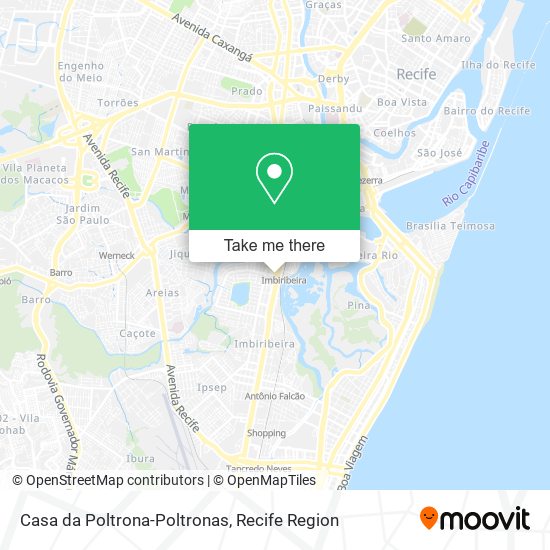Casa da Poltrona-Poltronas map