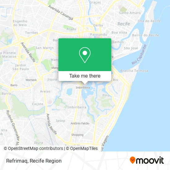 Refrimaq map