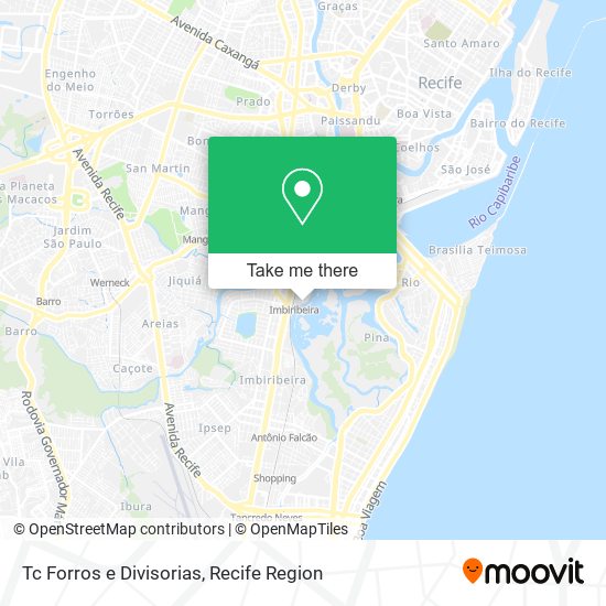 Tc Forros e Divisorias map