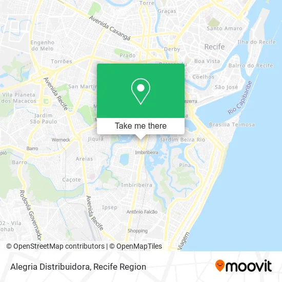 Alegria Distribuidora map