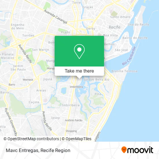 Mavc Entregas map