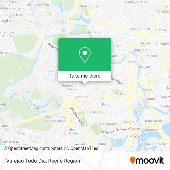 Varejao Todo Dia map