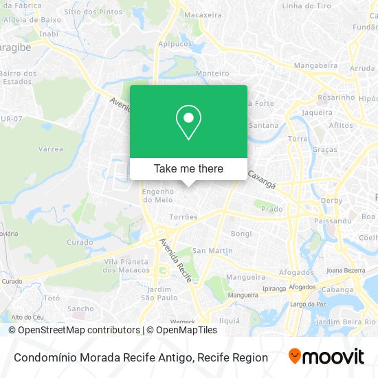 Condomínio Morada Recife Antigo map