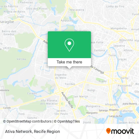 Ativa Network map