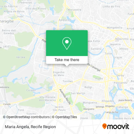 Maria Angela map