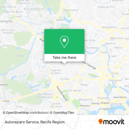 Autoreparo Service map
