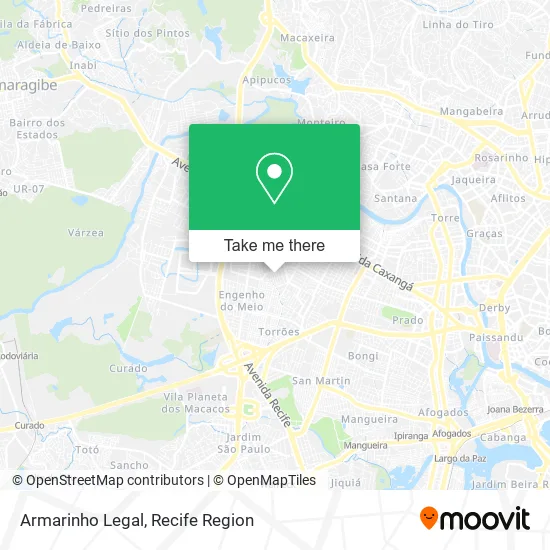 Armarinho Legal map